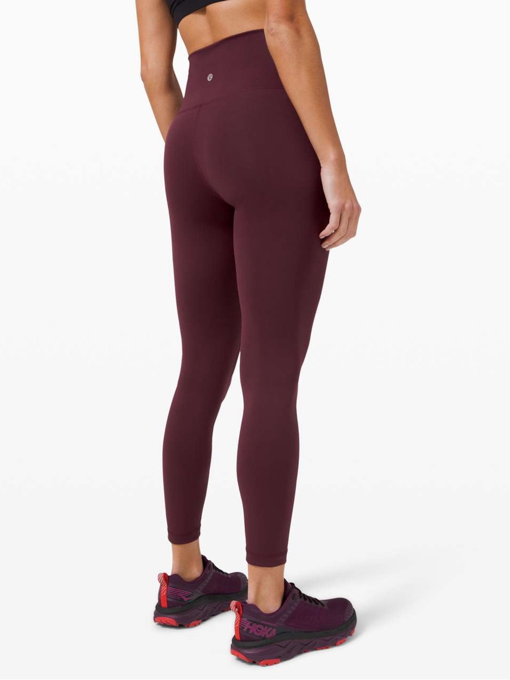 154. Lululemon Wunder Train High-Rise Tight 25" Legging Cassis